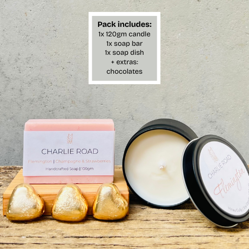 Signature Candle & Soap Bar Combo