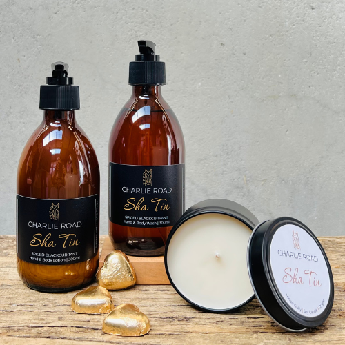 Signature Wash & Lotion Duo with Candle
