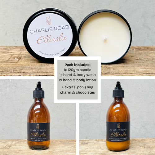 Signature Wash & Lotion Duo with Candle