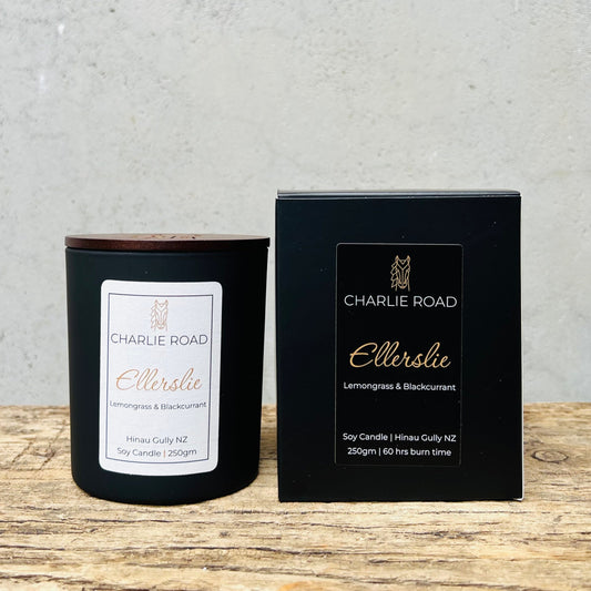 ELLERSLIE | Lemongrass & Black Currant | Large Candle