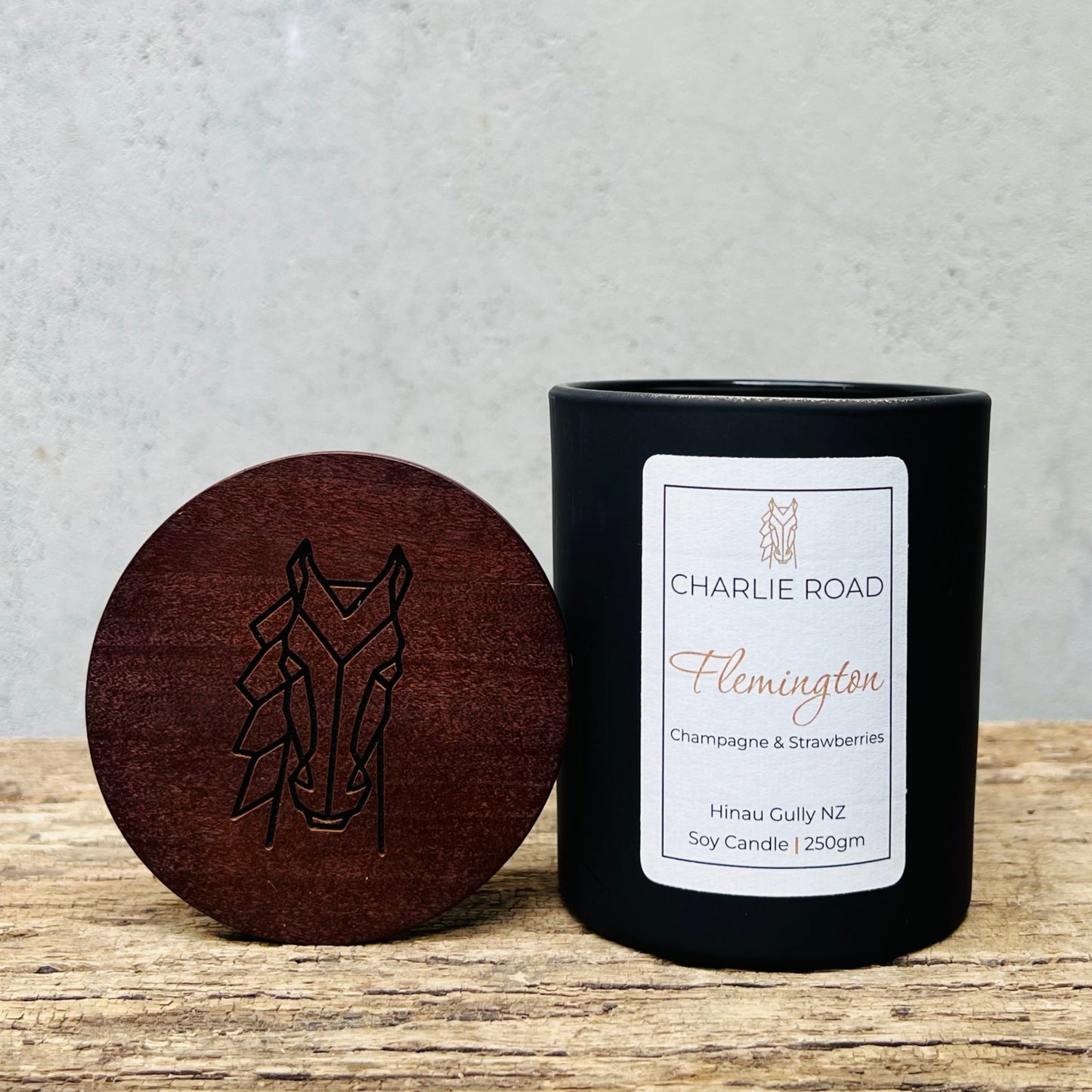 FLEMINGTON | Champagne & Strawberries | Large Candle
