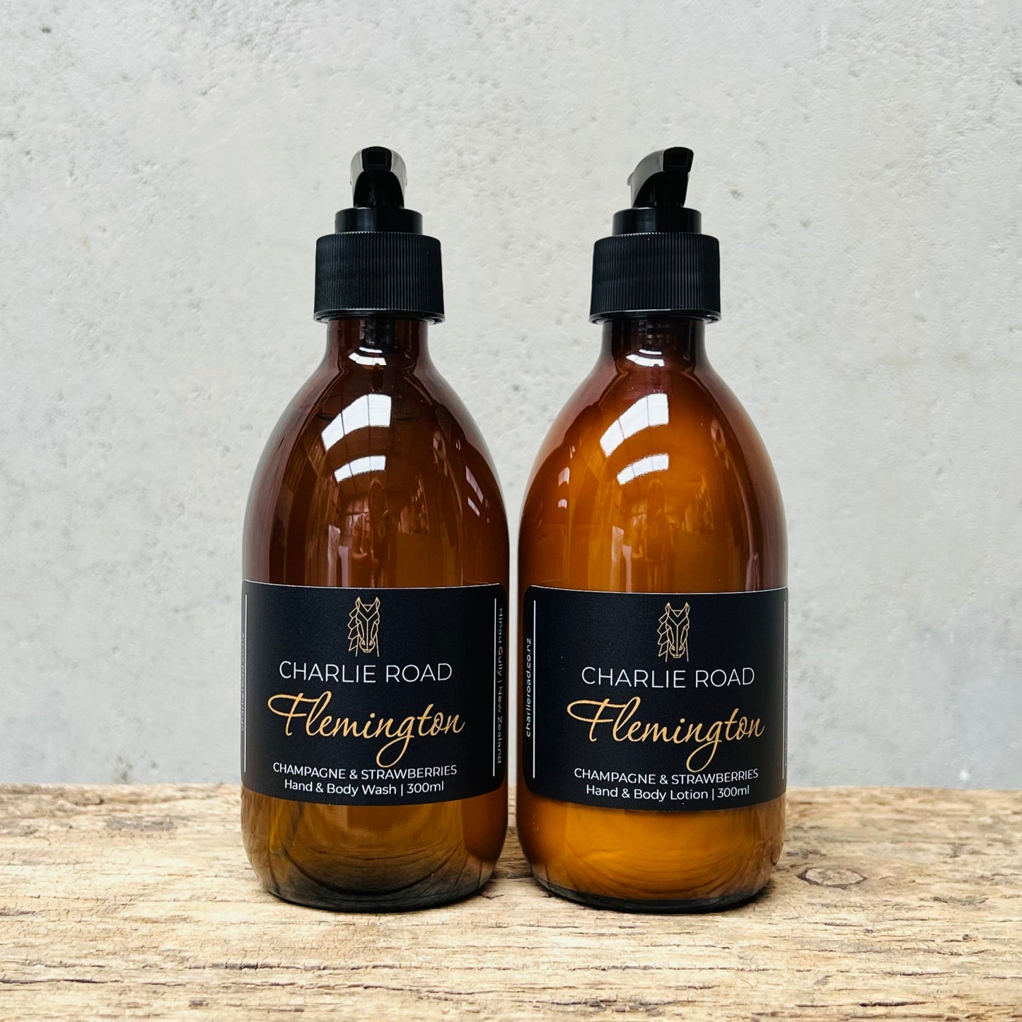 FLEMINGTON | Champagne & Strawberries | Wash & Lotion Combo