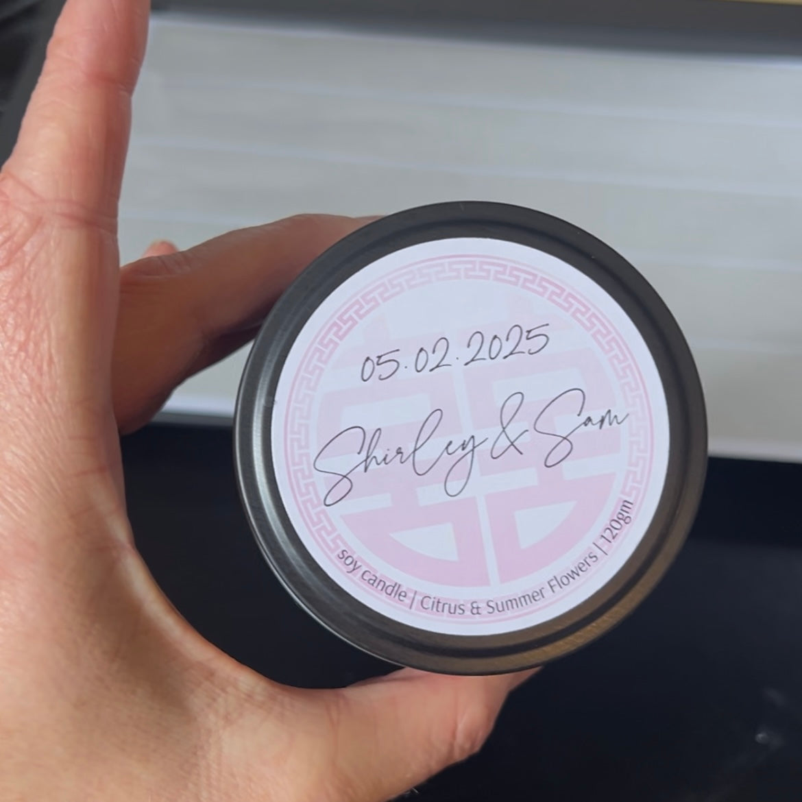 Customised Candle