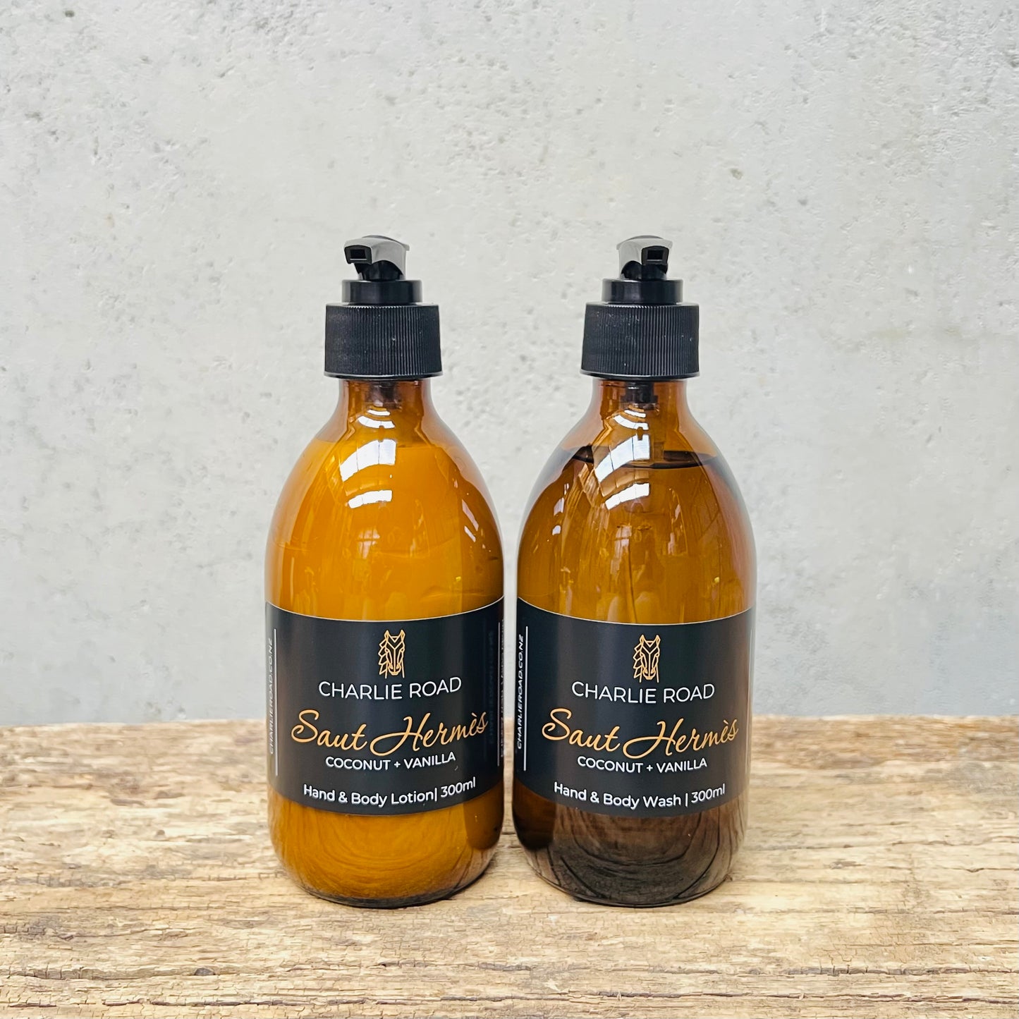 SAUT HERMÈS | Coconut + Vanilla | Wash & Lotion Combo