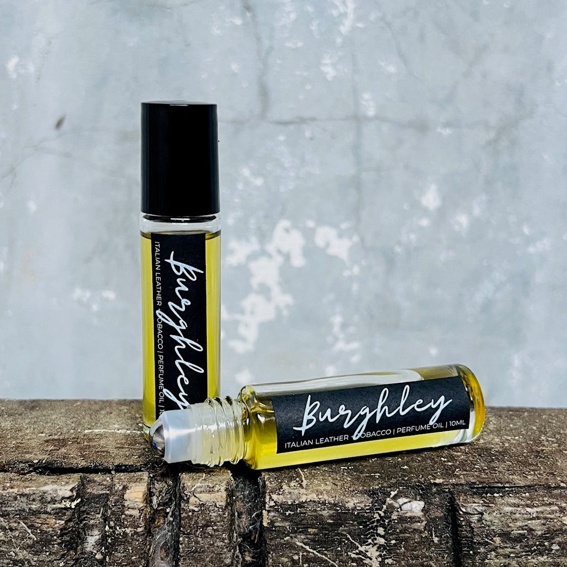 BURGHLEY | Italian Leather + Tobacco | Perfume Oil
