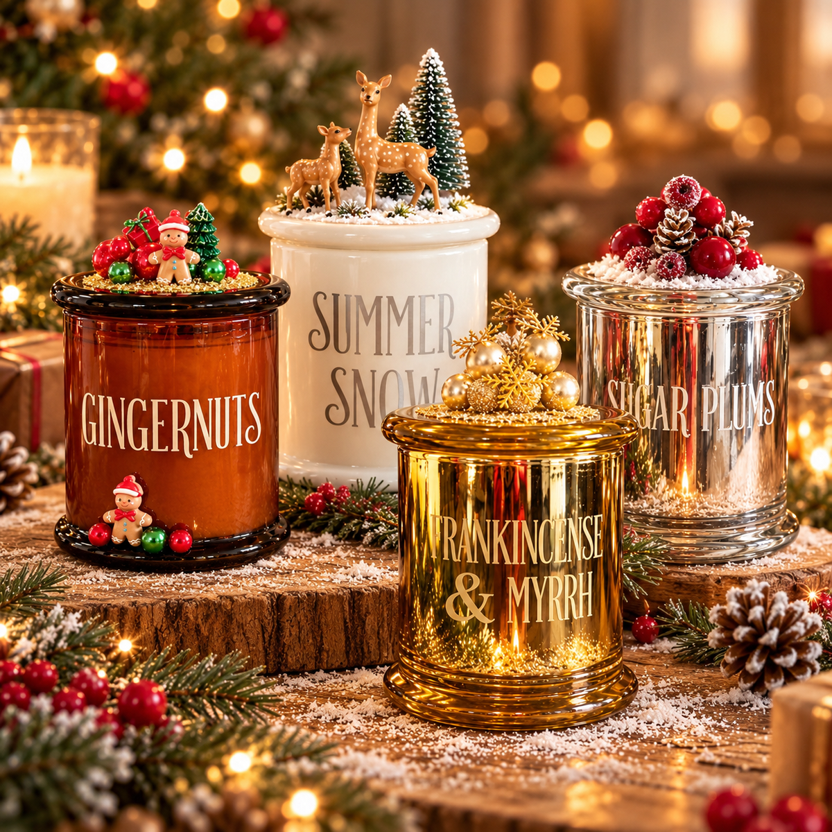 SUMMER SNOW - Christmas Candle