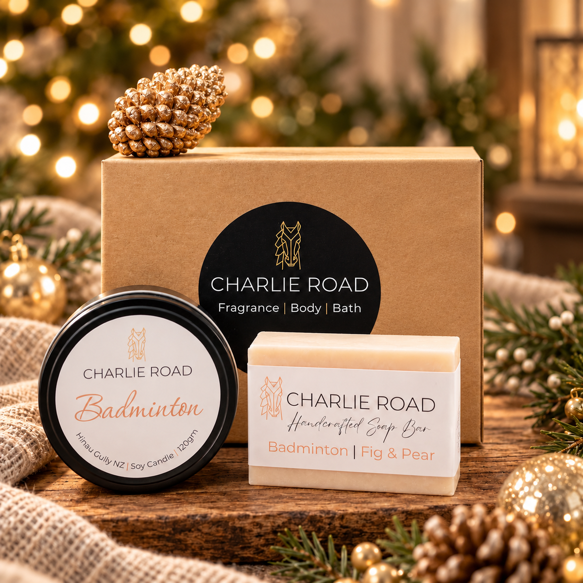 Signature Candle & Soap Bar Combo