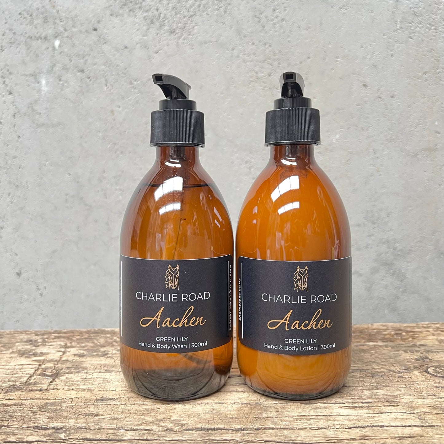 AACHEN | Green Lily | Wash & Lotion Combo