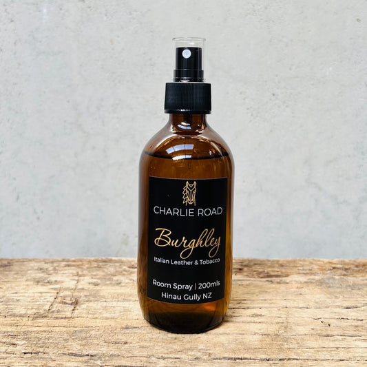 BURGHLEY | Italian Leather & Tobacco | Room Spray