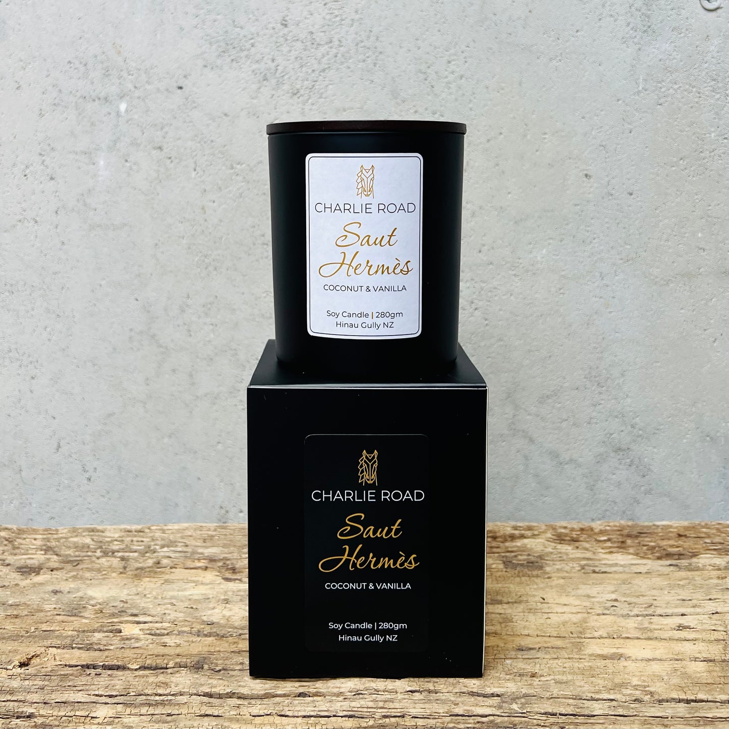 SAUT HERMÈS | Coconut + Vanilla | Large Candle
