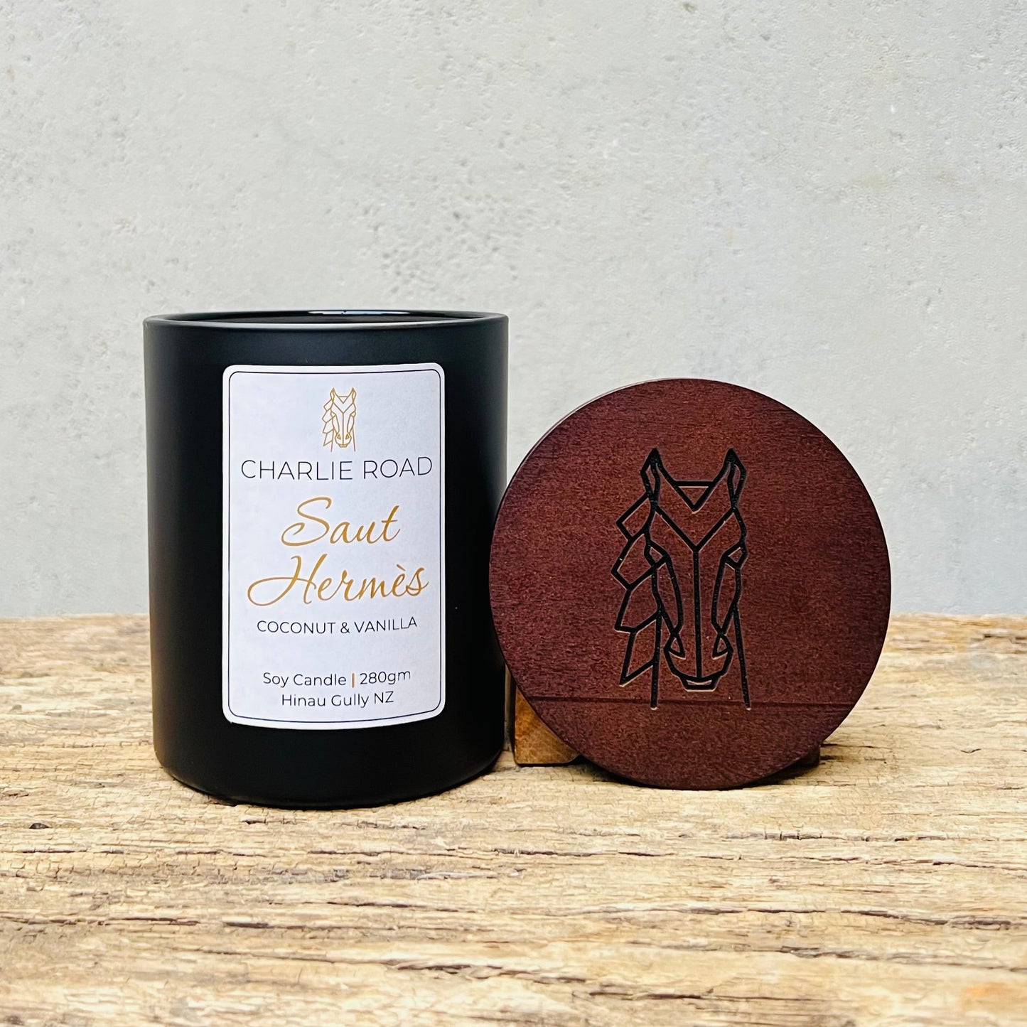 SAUT HERMÈS | Coconut + Vanilla | Large Candle