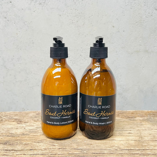 SAUT HERMÈS | Coconut + Vanilla | Wash & Lotion Combo