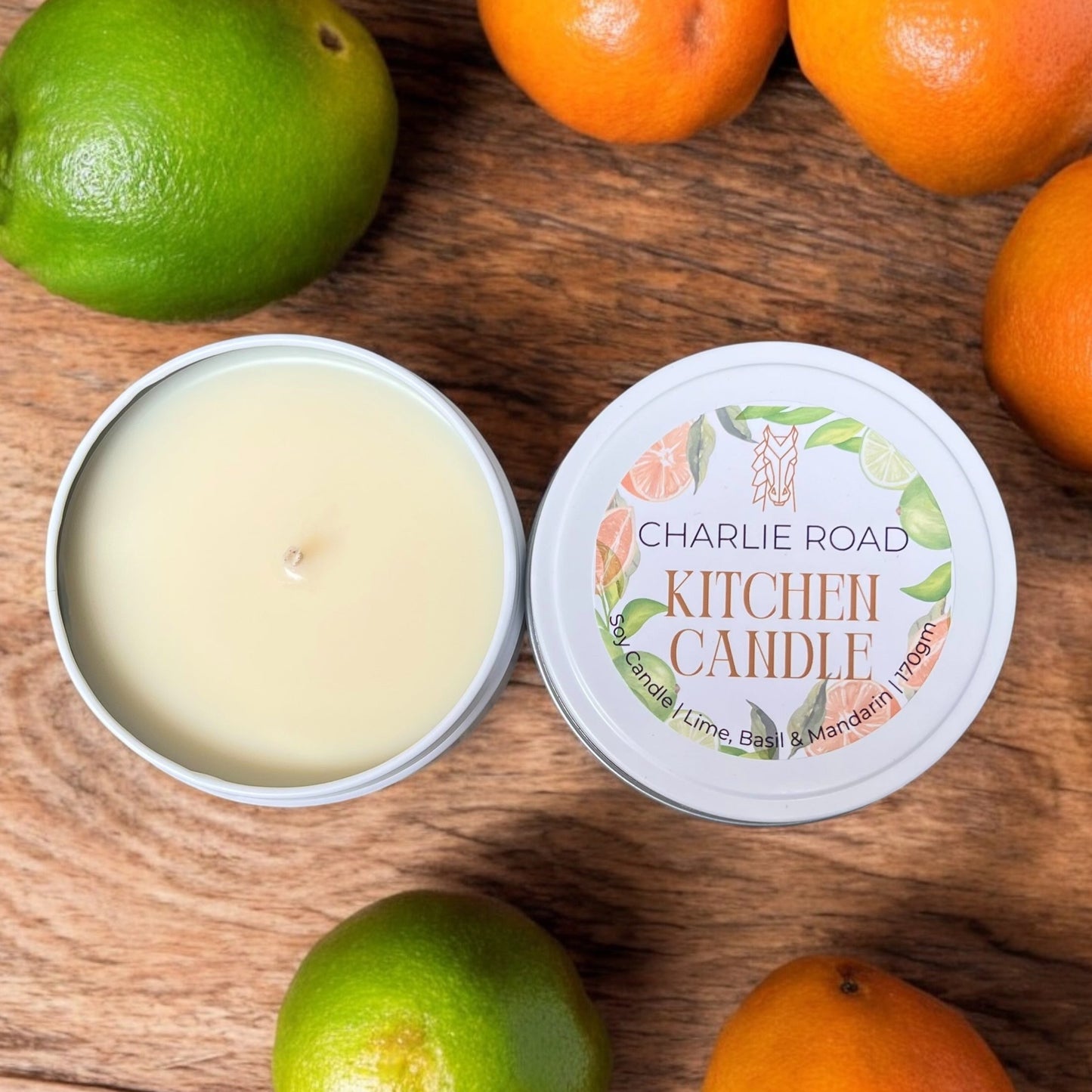 KITCHEN CANDLE - Lime, Basil & Mandarin