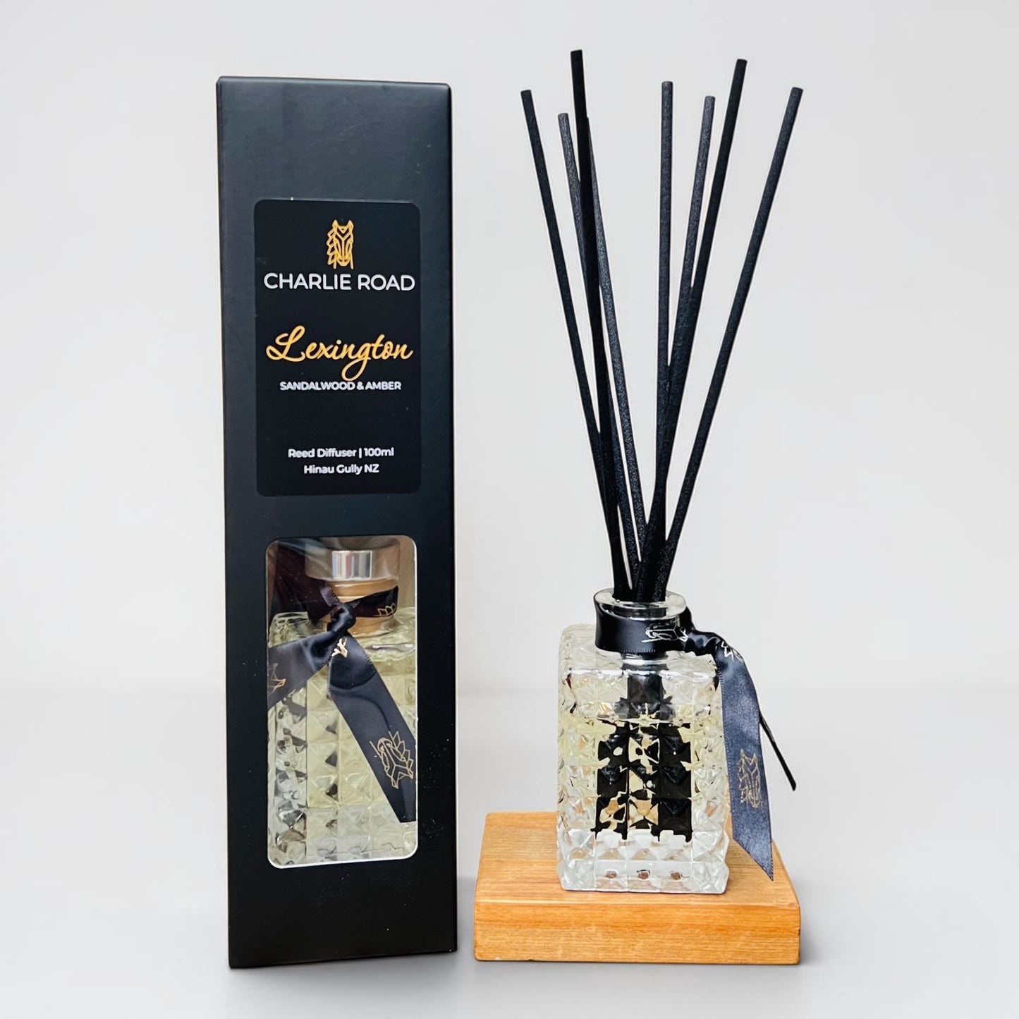 LEXINGTON | Sandalwood + Amber | Reed Diffuser